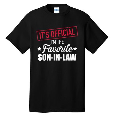 Men Favorite Soninlaw From Motherinlaw Or Fatherinlaw Tall T-Shirt