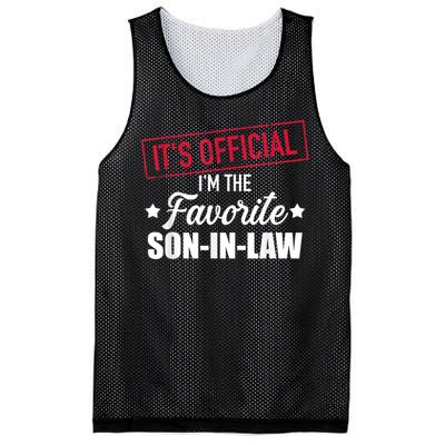 Men Favorite Soninlaw From Motherinlaw Or Fatherinlaw Mesh Reversible Basketball Jersey Tank