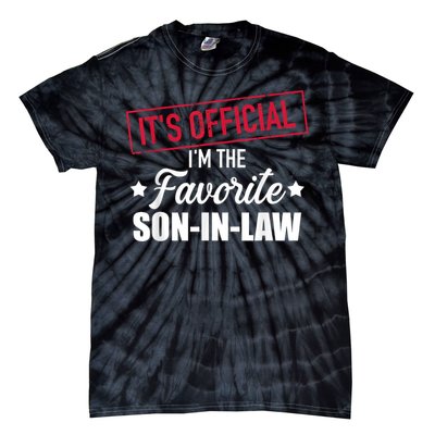 Men Favorite Soninlaw From Motherinlaw Or Fatherinlaw Tie-Dye T-Shirt