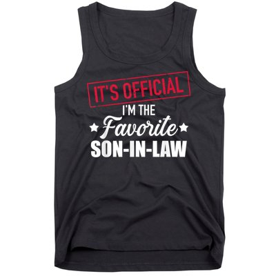 Men Favorite Soninlaw From Motherinlaw Or Fatherinlaw Tank Top