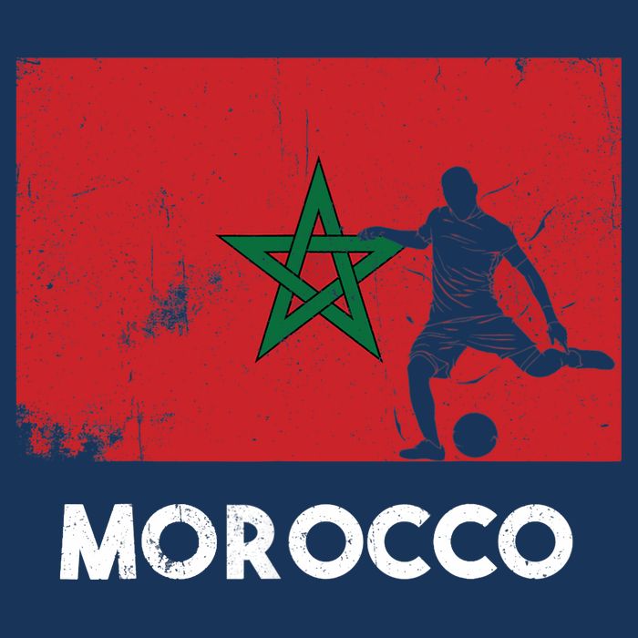 Morocco Flag Soccer Football Jersey Morocco Fan Bucket Hat
