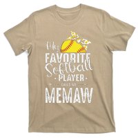 My Favorite Softball Player Calls Me Memaw T-Shirt