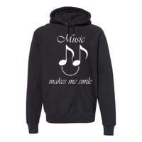 Music Funny Saying Singer Music Teacher Premium Hoodie