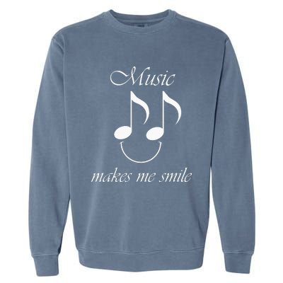 Music Funny Saying Singer Music Teacher Garment-Dyed Sweatshirt