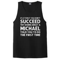 Michael Funny Surname Family Tree Birthday Reunion Idea PosiCharge Competitor Tank