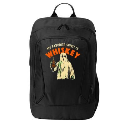 My Favorite Spirit Is Whiskey Gift City Backpack