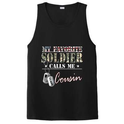 My Favorite Soldier Calls Me Cousin Military Family Costume PosiCharge Competitor Tank
