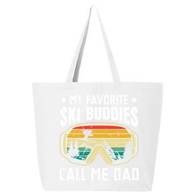 My Favorite Ski Buddies Call Me Dad Freestyle Skier Cool Gift 25L Jumbo Tote