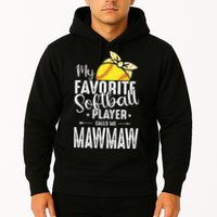 My Favorite Softball Player Calls Me Mawmaw Hoodie
