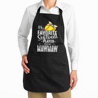My Favorite Softball Player Calls Me Mawmaw Apron