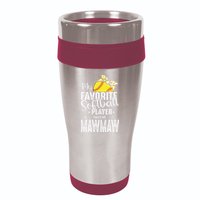 My Favorite Softball Player Calls Me Mawmaw 16oz Travel Tumbler