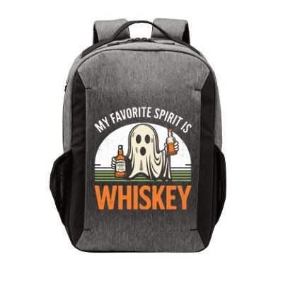 My Favorite Spirit Is Whiskey Funny Halloween Design Vector Backpack