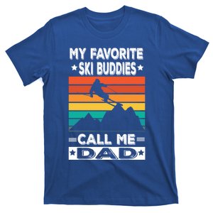 My Favorite Ski Buddies Call Me Dad Snowboard Wintersport Gift T-Shirt