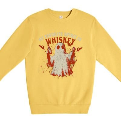 My Favorite Spirit Is Whiskey Premium Crewneck Sweatshirt