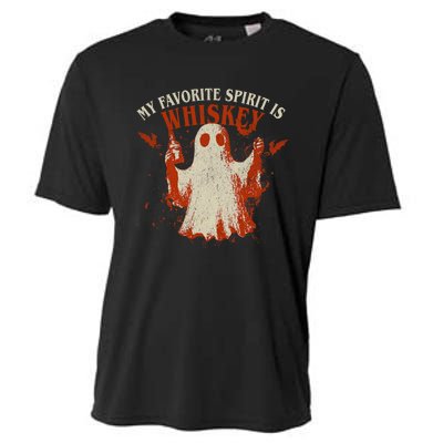 My Favorite Spirit Is Whiskey Cooling Performance Crew T-Shirt