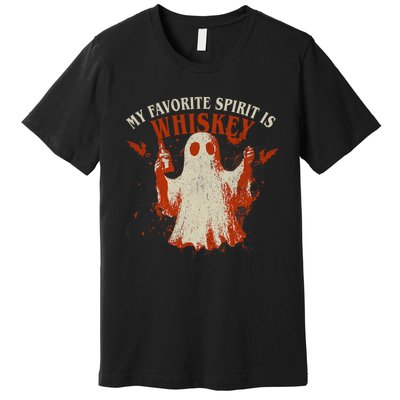 My Favorite Spirit Is Whiskey Premium T-Shirt