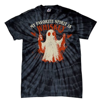 My Favorite Spirit Is Whiskey Tie-Dye T-Shirt