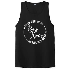  Mom From Son Up Till Son Down Fun Mommy Mother's Day PosiCharge Competitor Tank