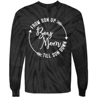  Mom From Son Up Till Son Down Fun Mommy Mother's Day Tie-Dye Long Sleeve Shirt