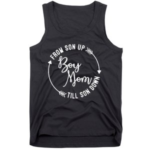  Mom From Son Up Till Son Down Fun Mommy Mother's Day Tank Top