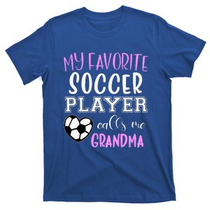 My Favorite Soccer Player Call Me Grandma T-Shirt