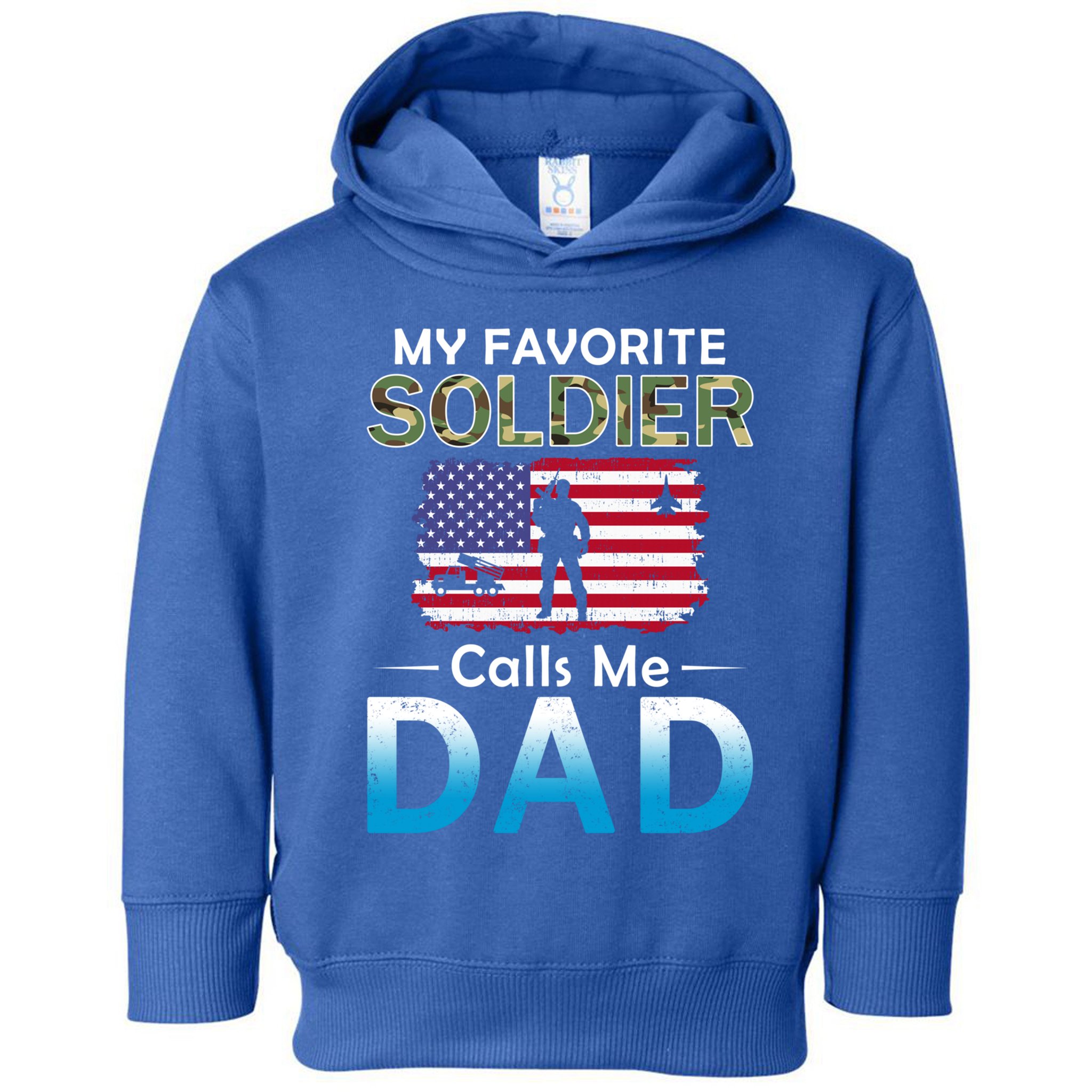 My Favorite Soldier Calls Me Dadgiftproud Army Dad Army Gift Meaningful Gift Toddler Hoodie