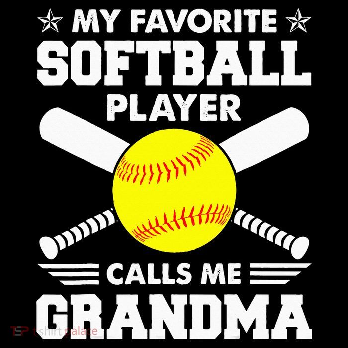 My Favorite Softball Player Calls Me Grandma Funny City Backpack