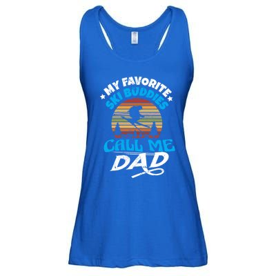 My Favorite Ski Buddies Call Me Dad Wintersport Snowboard Gift Ladies Essential Flowy Tank