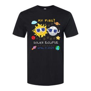 My First Solar Eclipse April 8 2024 Softstyle® CVC T-Shirt