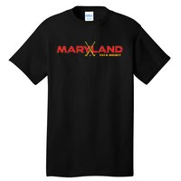 Marylander Fan State Of Maryland Field Hockey Sticks Graphic Tall T-Shirt