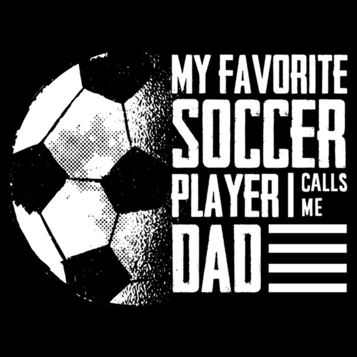 My Favorite Soccer Player Calls Me Dad Funny Soccer Great Gift Impact Tech Backpack