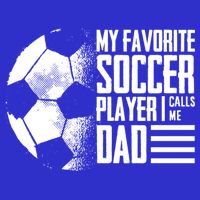 My Favorite Soccer Player Calls Me Dad Funny Soccer Great Gift Visor