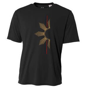 Minimalist Filipino Sun Cooling Performance Crew T-Shirt