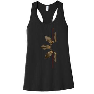 Minimalist Filipino Sun Women's Racerback Tank