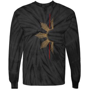 Minimalist Filipino Sun Tie-Dye Long Sleeve Shirt