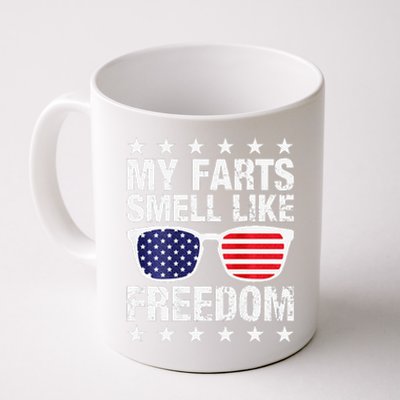 My Farts Smell Like Freedom Funny Coffee Mug