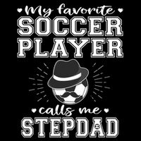 My Favorite Soccer Player Calls Me Stepdad Football Stepgiftdad Gift Impact Tech Backpack