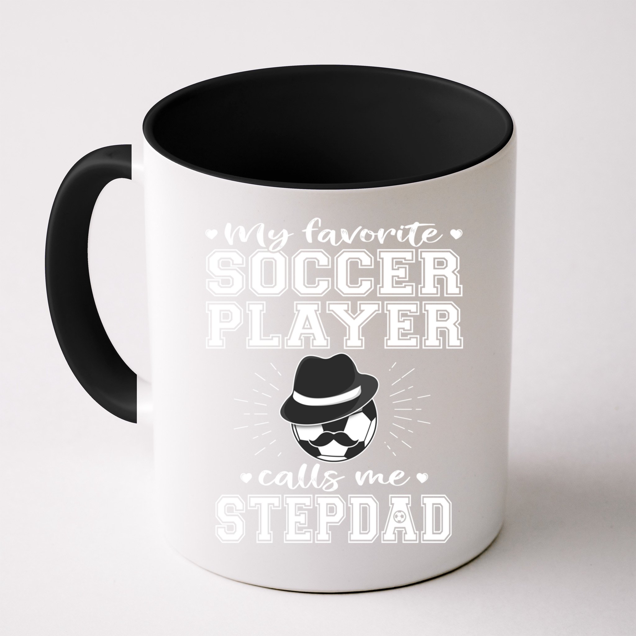 My Favorite Soccer Player Calls Me Stepdad Football Stepgiftdad Gift Mug