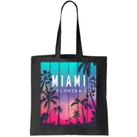 Miami Florida Sunset I Love Miami Beach Souvenir Tote Bag