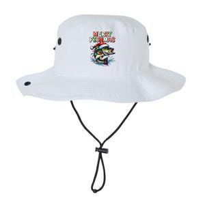 Merry Fishmas Santa Fishing Lovers Funny Fisherman Christmas Legacy Cool Fit Booney Bucket Hat