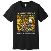 My Favorite Season Is Fall Of The Patriarchy Feminist Autumn Premium T-Shirt