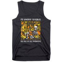 My Favorite Season Is Fall Of The Patriarchy Feminist Autumn Tank Top