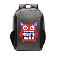 Momster Funny Spooky Halloween Vector Backpack