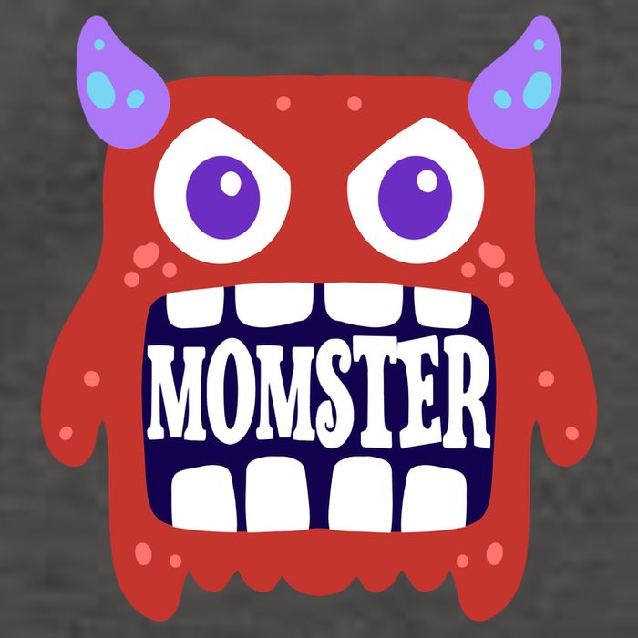 Momster Funny Spooky Halloween Vector Backpack