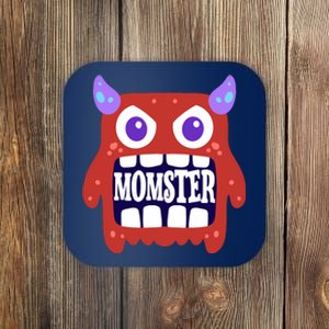 Momster Funny Spooky Halloween Coaster