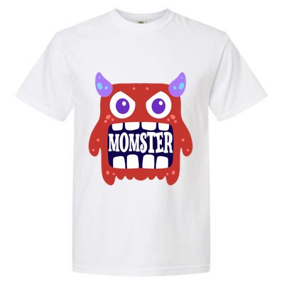 Momster Funny Spooky Halloween Garment-Dyed Heavyweight T-Shirt