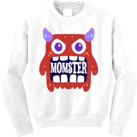 Momster Funny Spooky Halloween Kids Sweatshirt