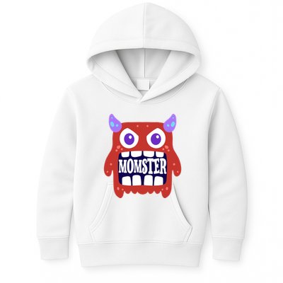 Momster Funny Spooky Halloween Kids Hoodie