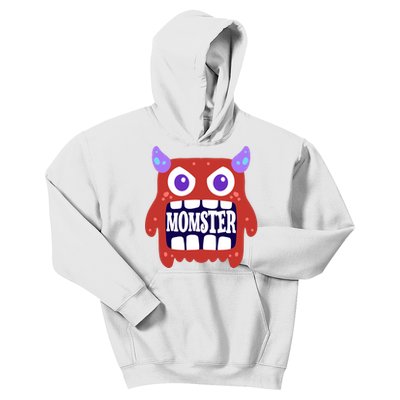 Momster Funny Spooky Halloween Kids Hoodie