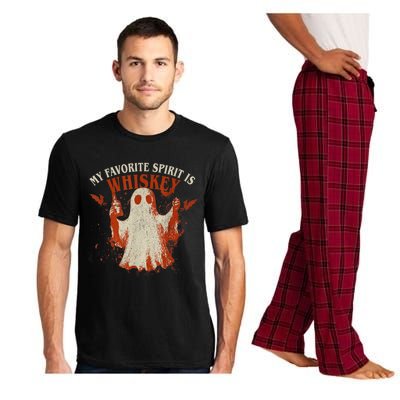 My Favorite Spirit Is Whiskey Funny Drinking Halloween Pajama Set